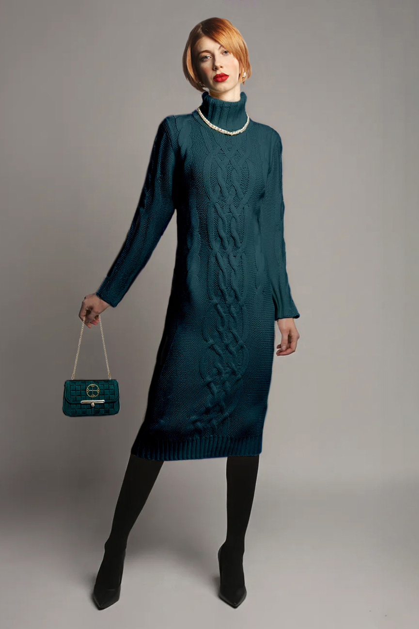 TEAL DRESS