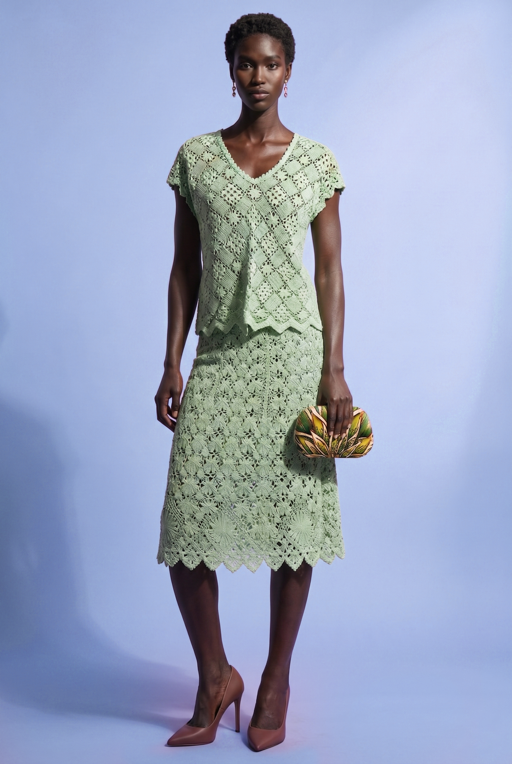 Green Bilros Set