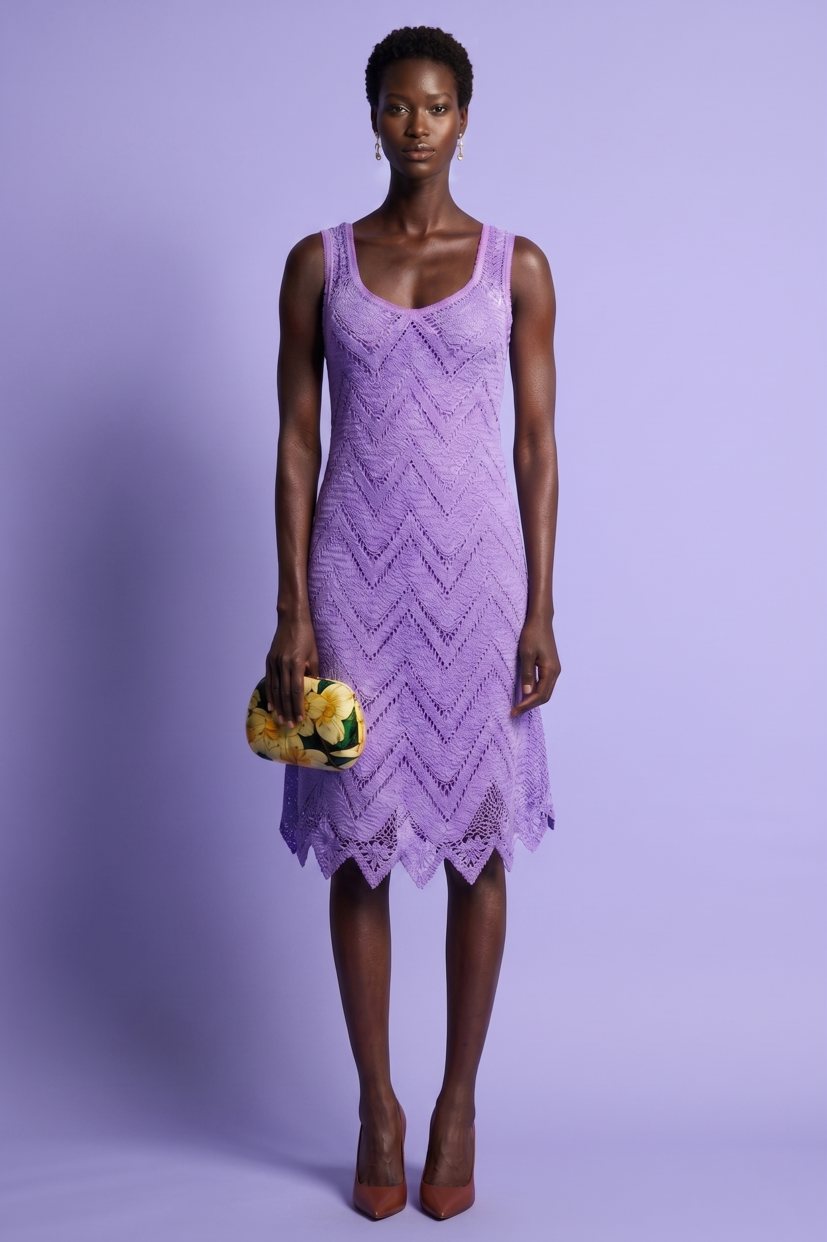 Lilac Bilros Dress