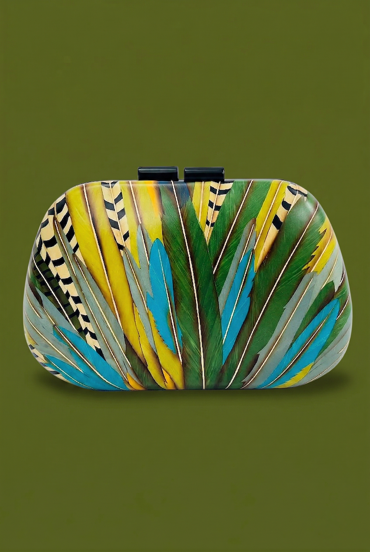 Feathers Clutch