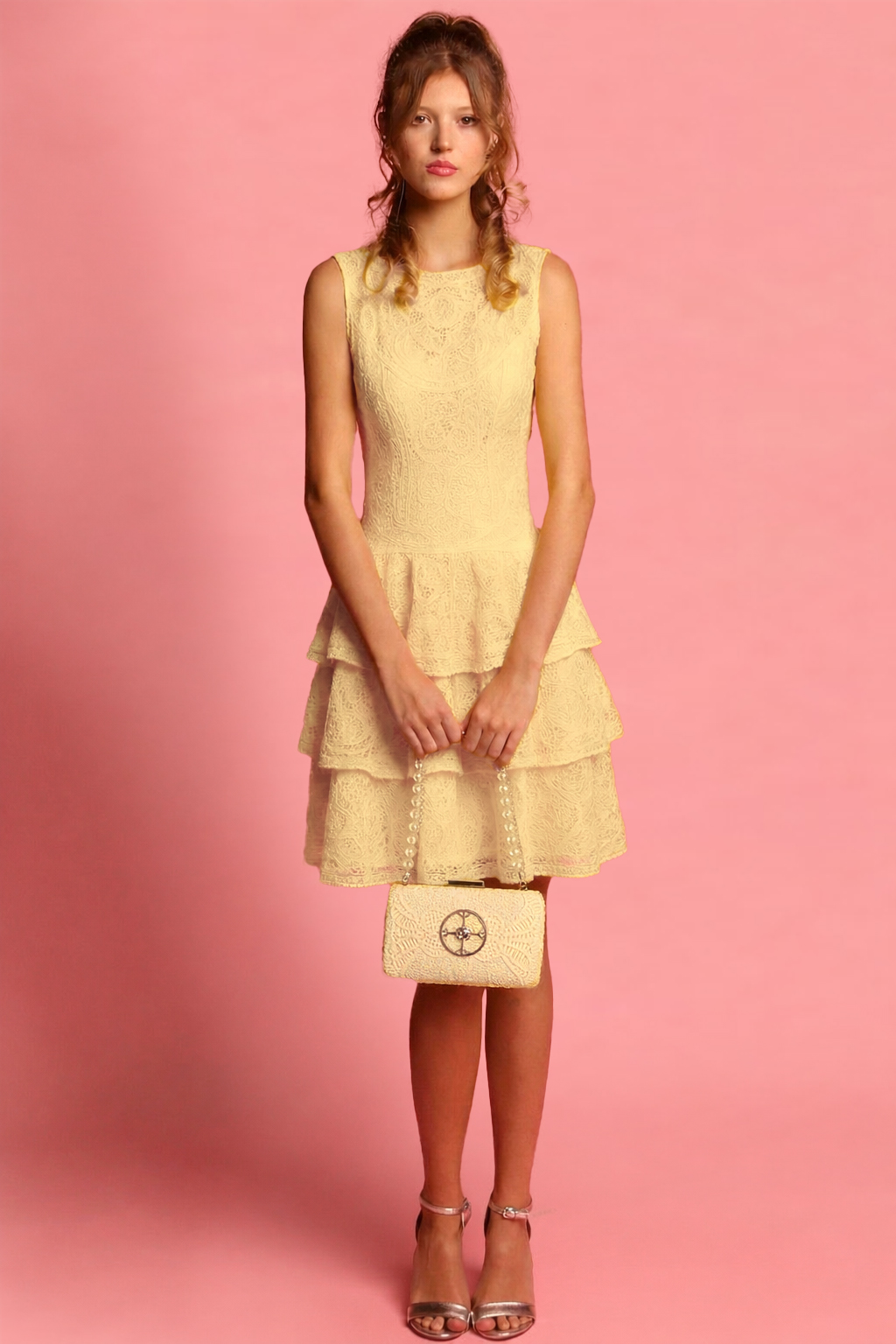 MUSTARD RENAISSANCE DRESS