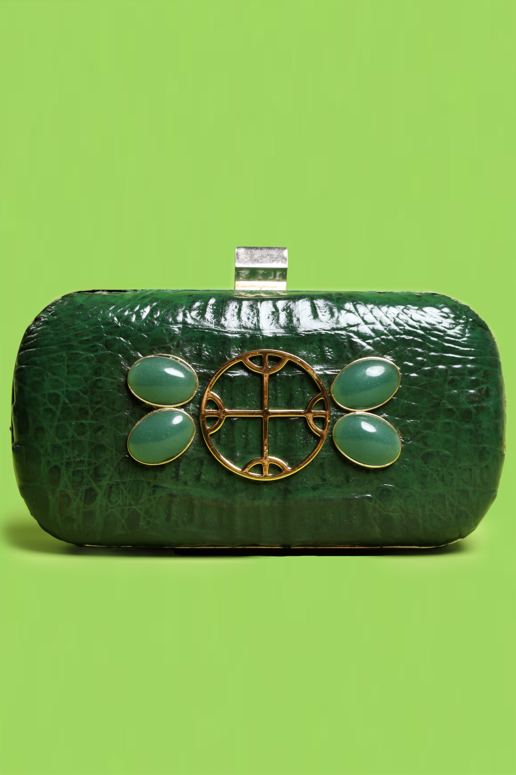 Green Quartz Clutch