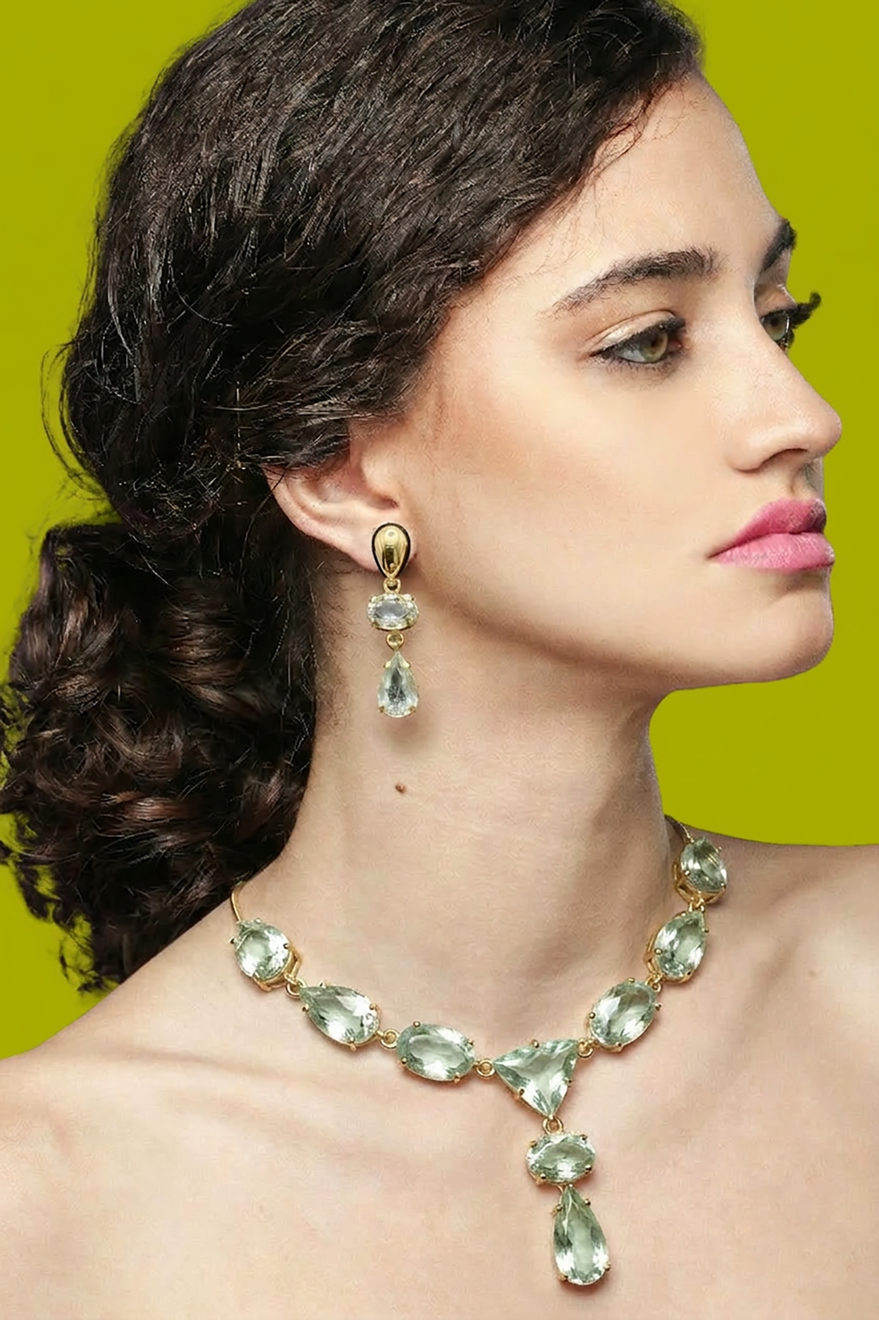 Prasiolite Set