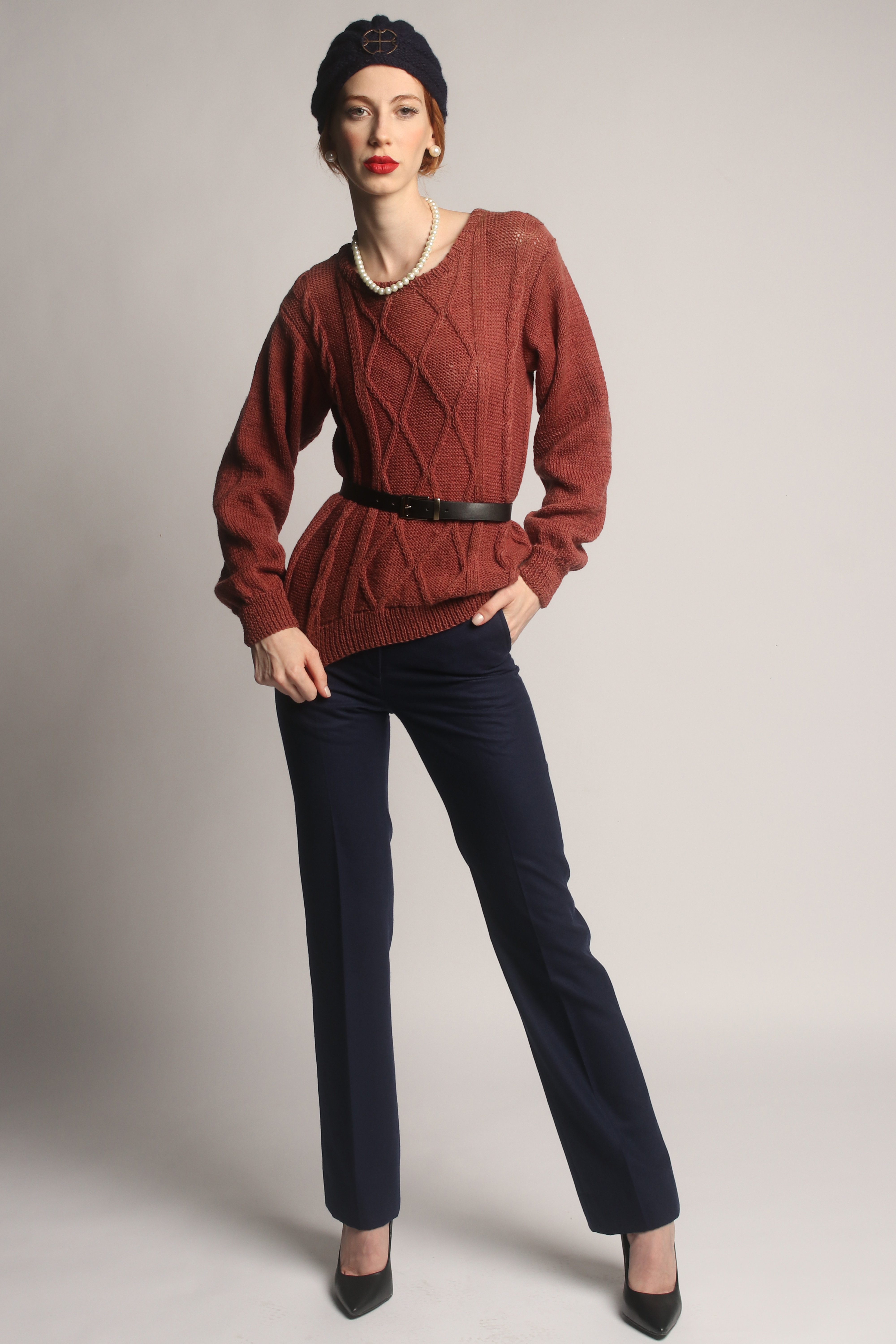 Knitwear Sweater and Trousers
